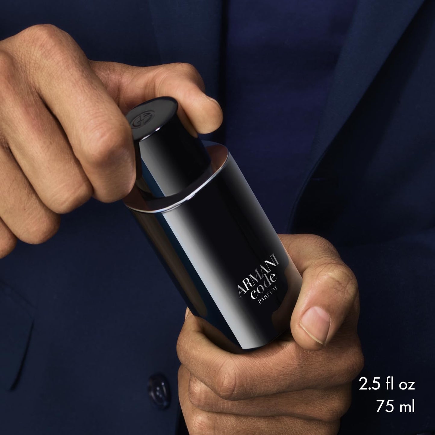 Giorgio Armani Code Parfum | Refined Woody Aromatic Men's Fragrance