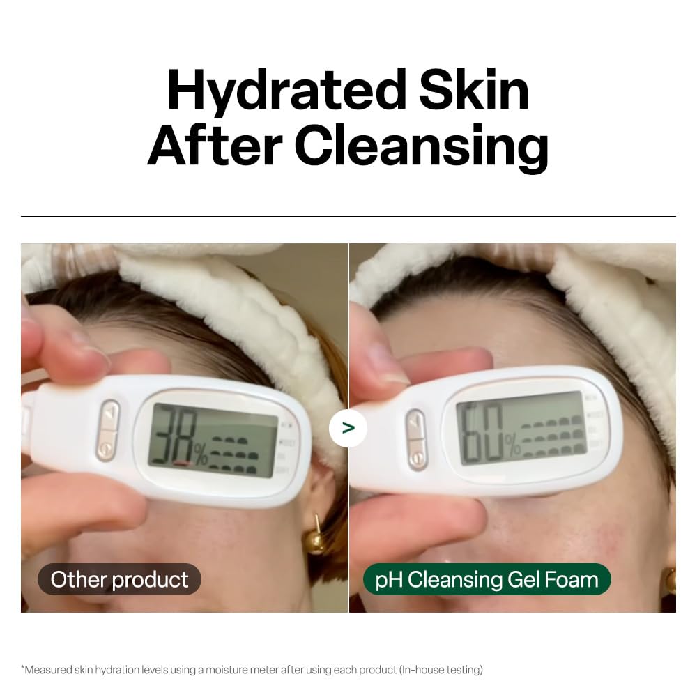 Dr. G pH Cleansing Gel Foam 200ml – Gentle pH-Balanced Foaming Cleanser for Sensitive Skin