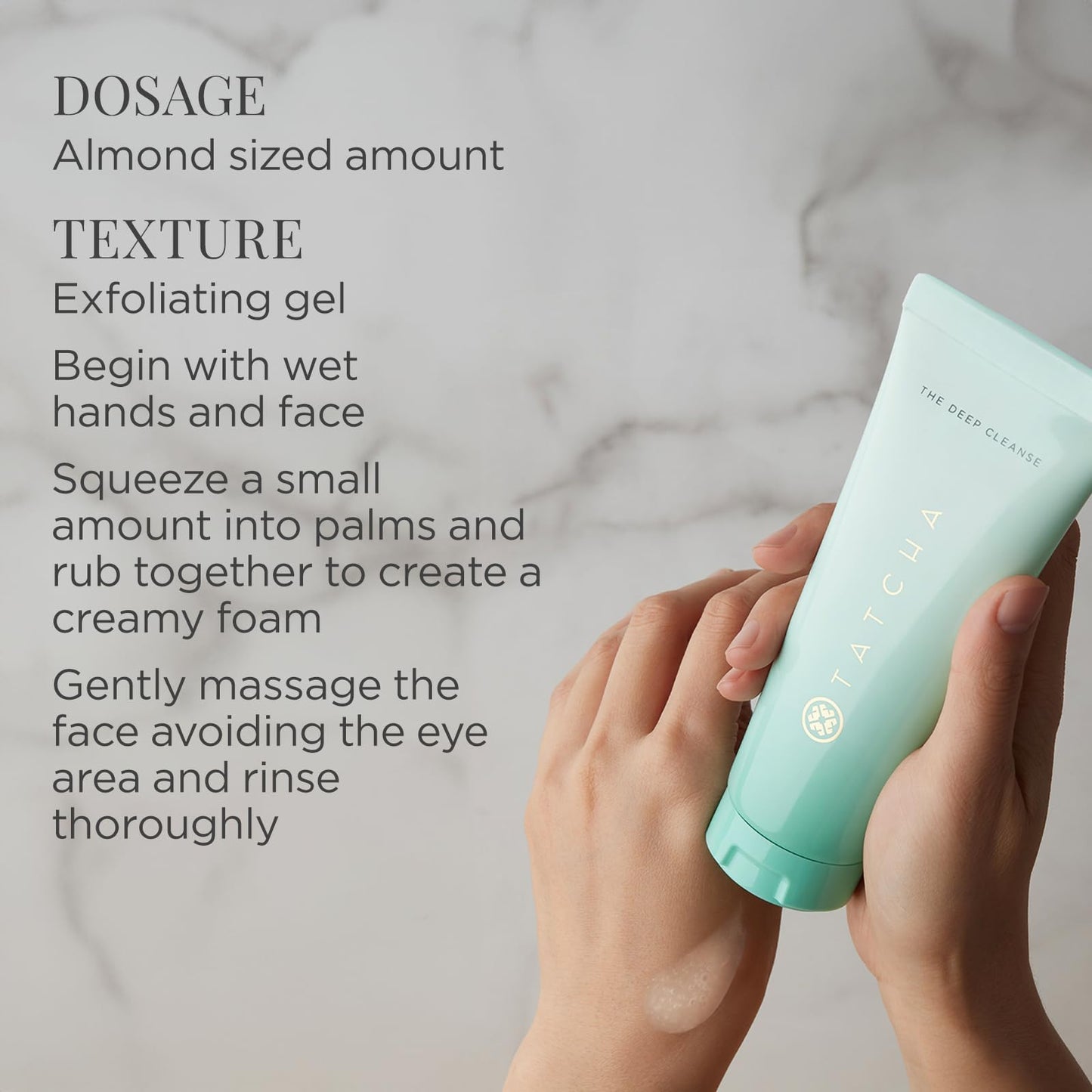 Tatcha The Deep Cleanse | Daily Gel Cleanser with Natural Fruit Exfoliant