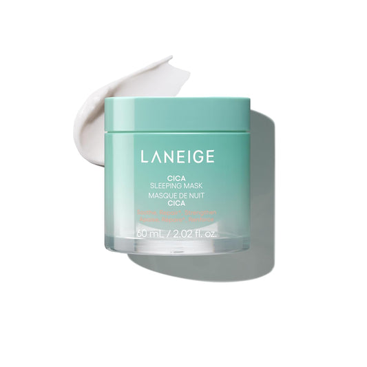 Laneige Cica Sleeping Mask | Overnight Soothing & Barrier Repair Mask with Centella