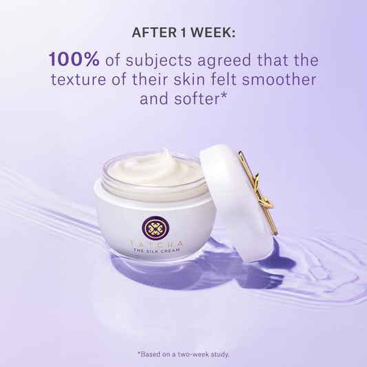 Tatcha The Silk Cream – Rich Weightless Gel-Cream Smoothing Moisturizer