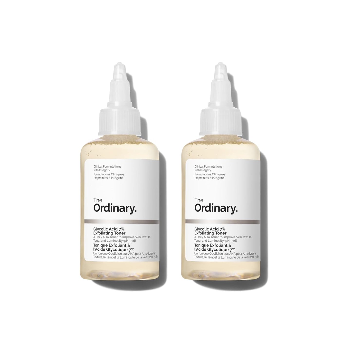 The Ordinary Glycolic Acid 7% Exfoliating Toner | Daily AHA Toner for Texture, Tone & Radiance
