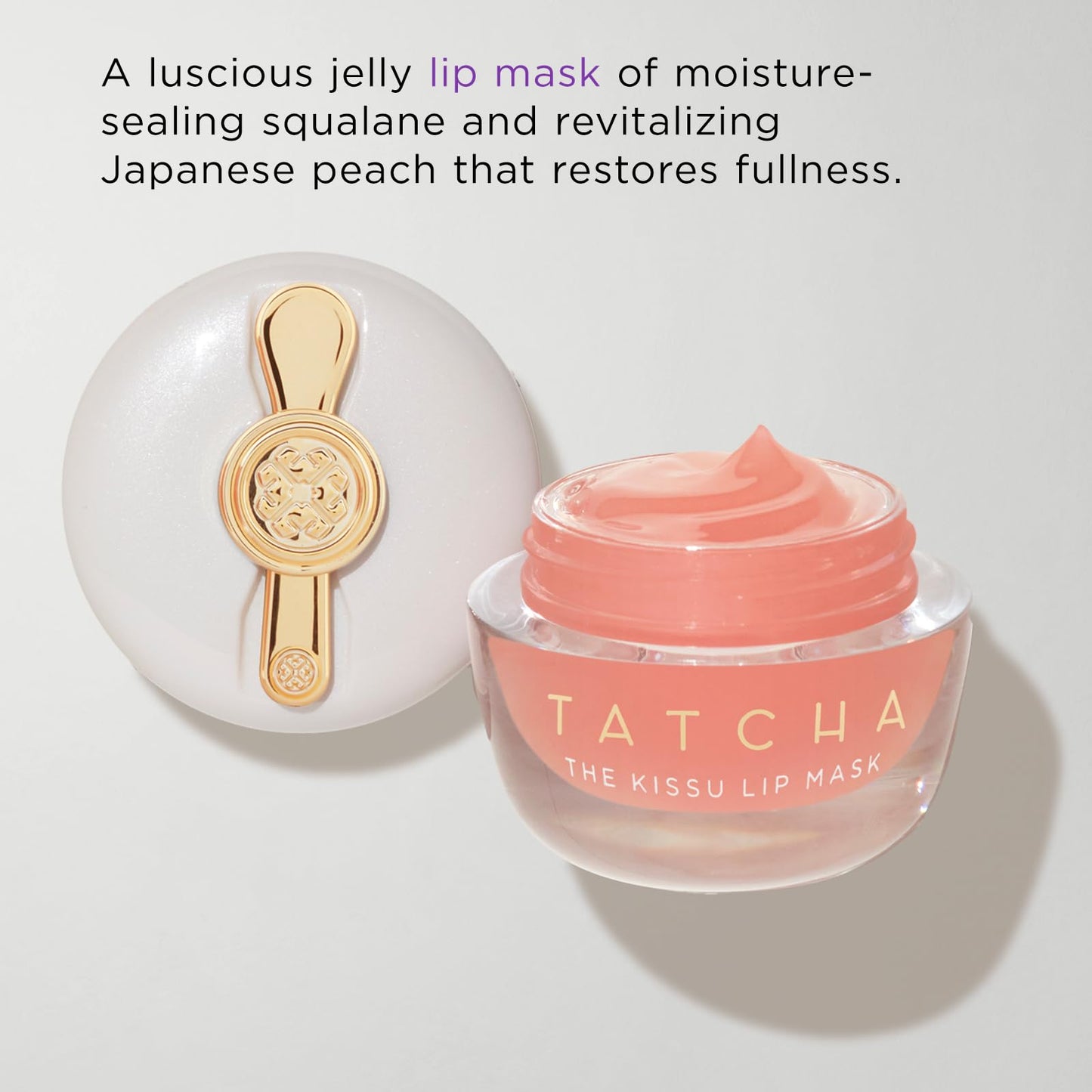 Tatcha The Kissu Lip Mask – Plumping & Hydrating Jelly Lip Treatment