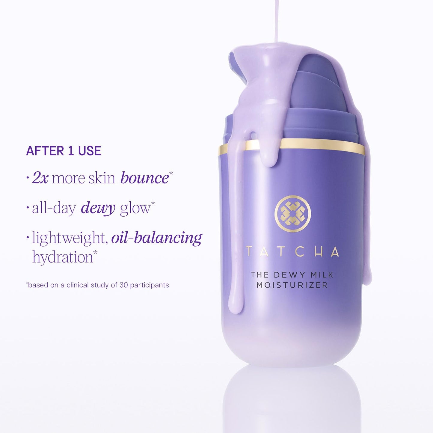 Tatcha The Dewy Milk Moisturizer | Lightweight Milky Moisturizer for Dewy Skin