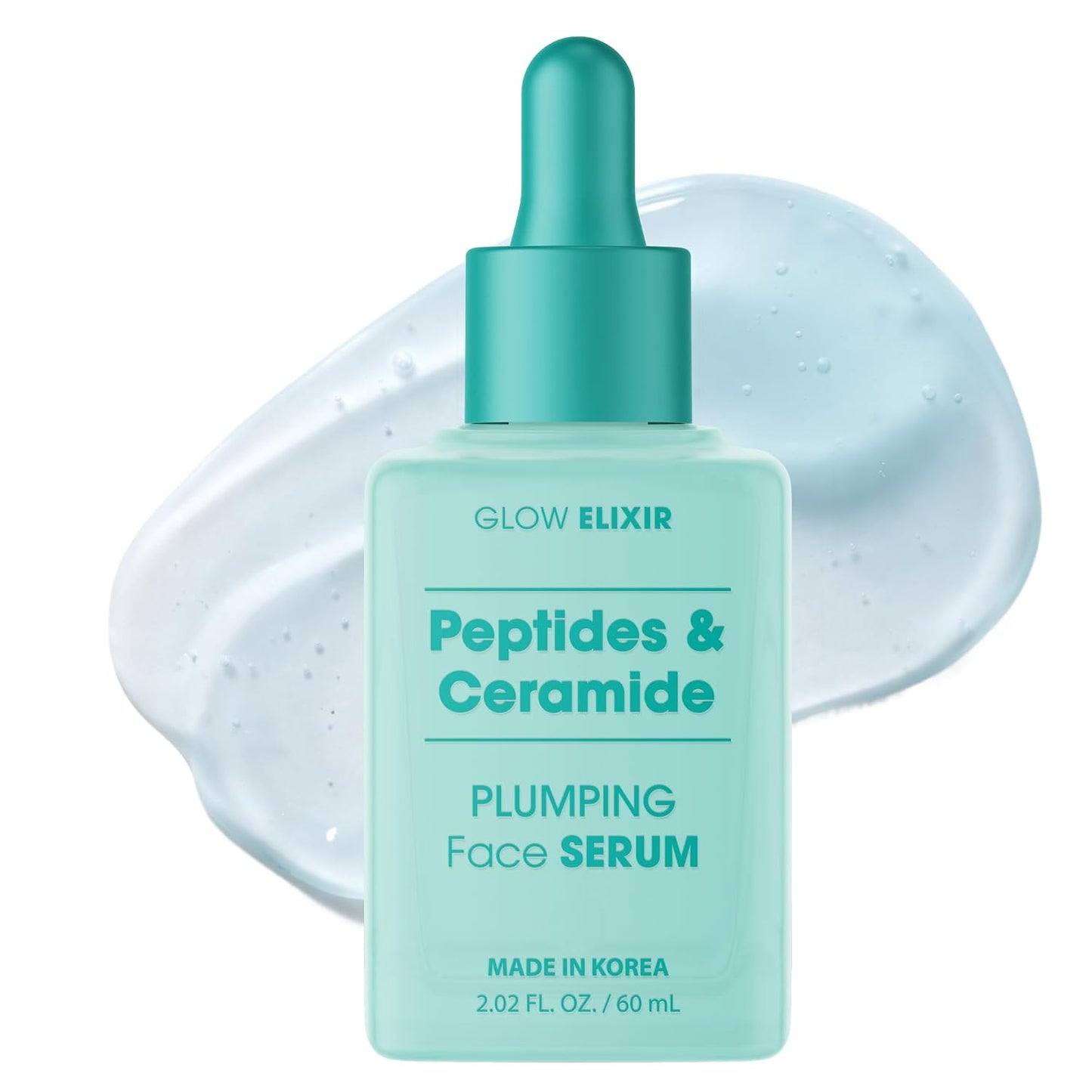 Glow Elixir Korean Face Serum Collection – Hyaluronic Retinol, Peptides Ceramide, Vitamin C Collagen & Firming Serums | 60ml Each