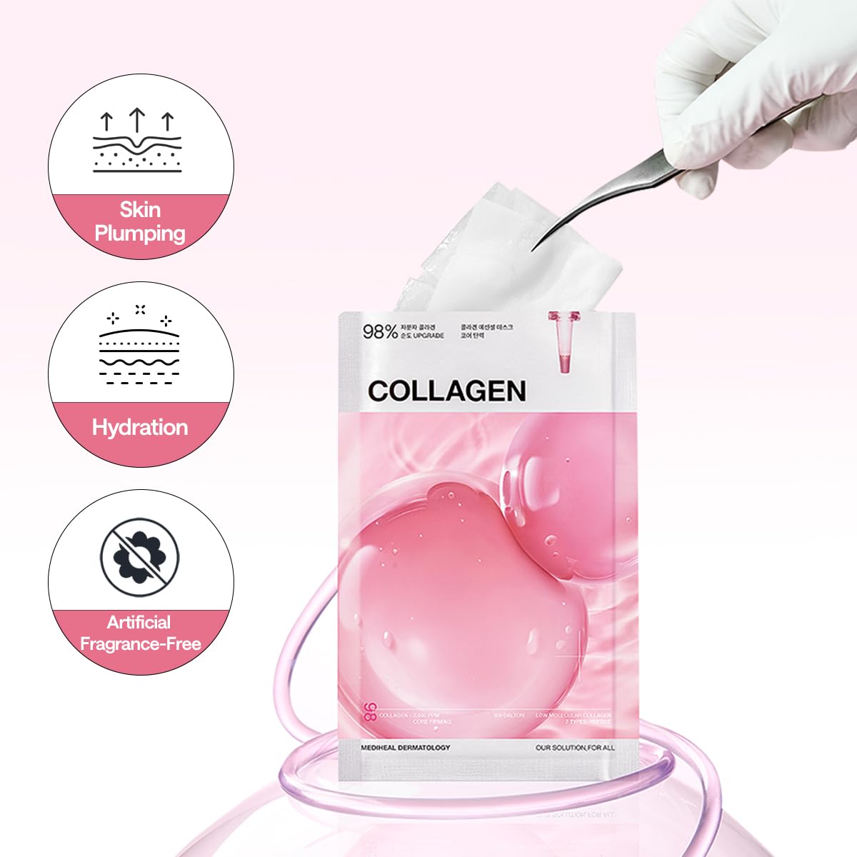 MEDIHEAL Essential Sheet Mask Collection | Korean Face Masks for Every Skin Concern (10ea Packs)