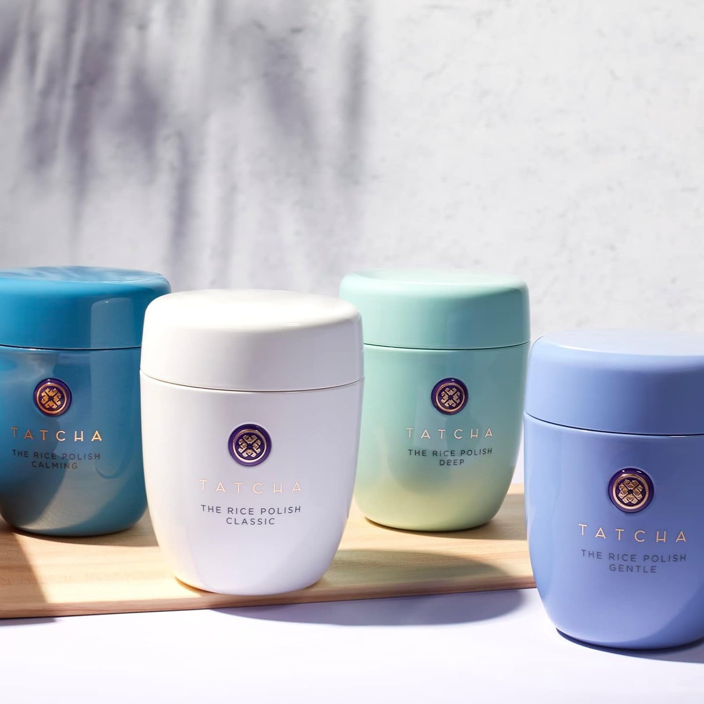 Tatcha Rice Polish Collection | Gentle, Deep, Classic & Calming Exfoliants