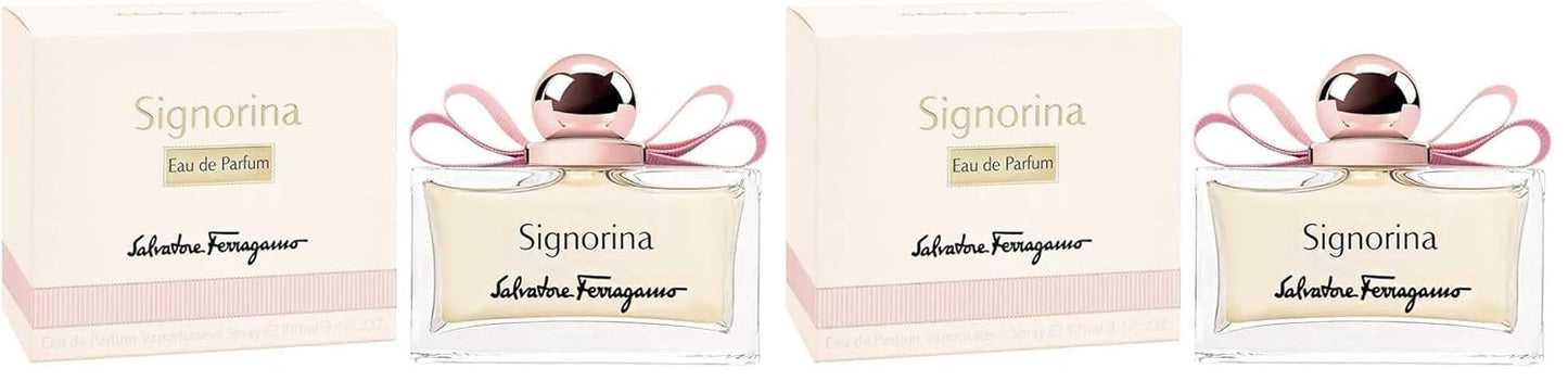 Salvatore Ferragamo Signorina EDP | Fruity Floral Women’s Perfume – Jasmine, Rose & Pannacotta