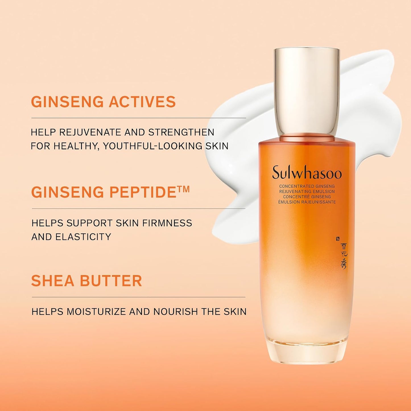 Sulwhasoo Concentrated Ginseng Rejuvenating Emulsion | Firming Lotion