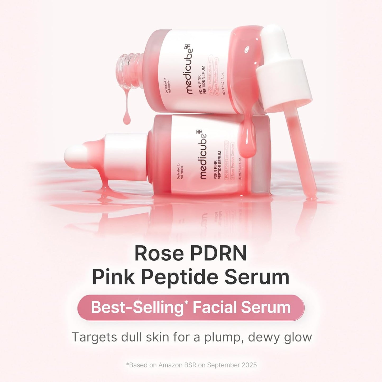 Medicube PDRN Pink Peptide Serum | Glow Firming Korean Serum
