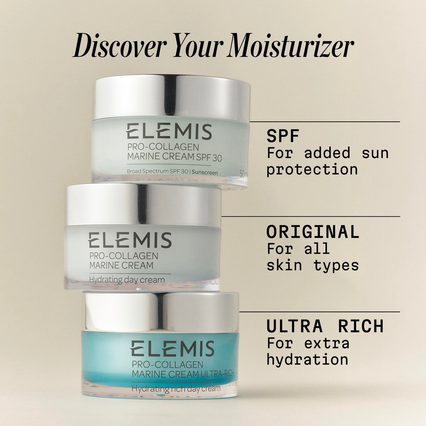Elemis Pro-Collagen Marine Cream SPF30 – Anti-Aging Moisturizer with Broad Spectrum Sunscreen