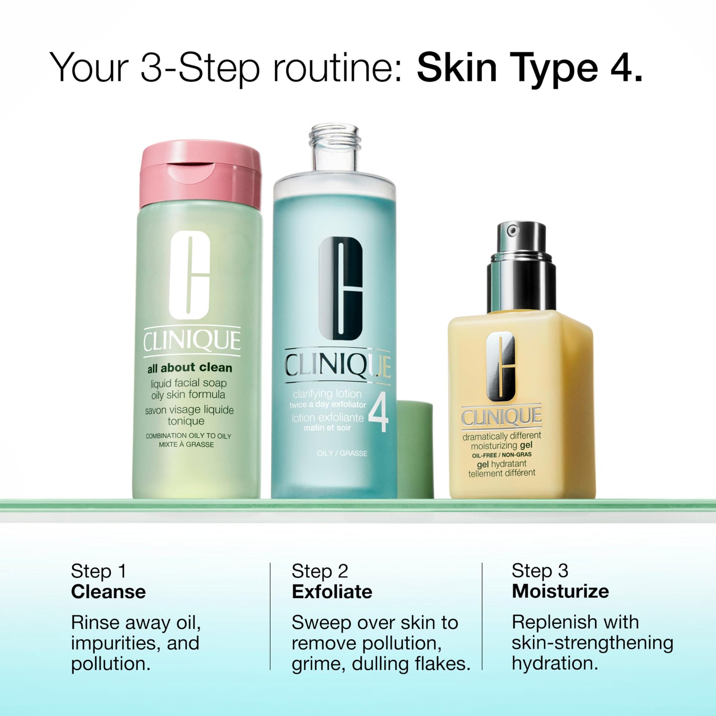 Clinique Clarifying Lotion – Gentle Daily Liquid Face Exfoliator & Skin Refiner