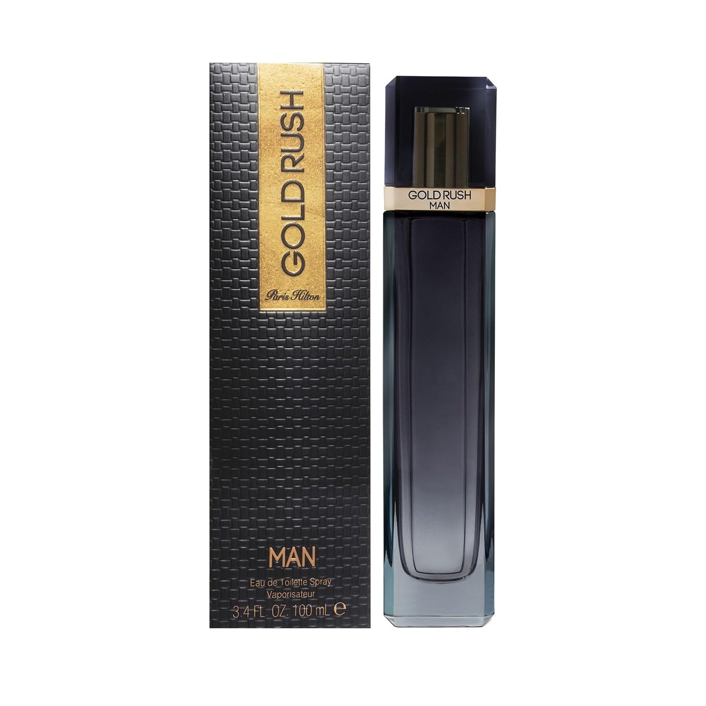 Paris Hilton Gold Rush Man Eau de Toilette Spray | 3.4 oz / 100 ml for Men