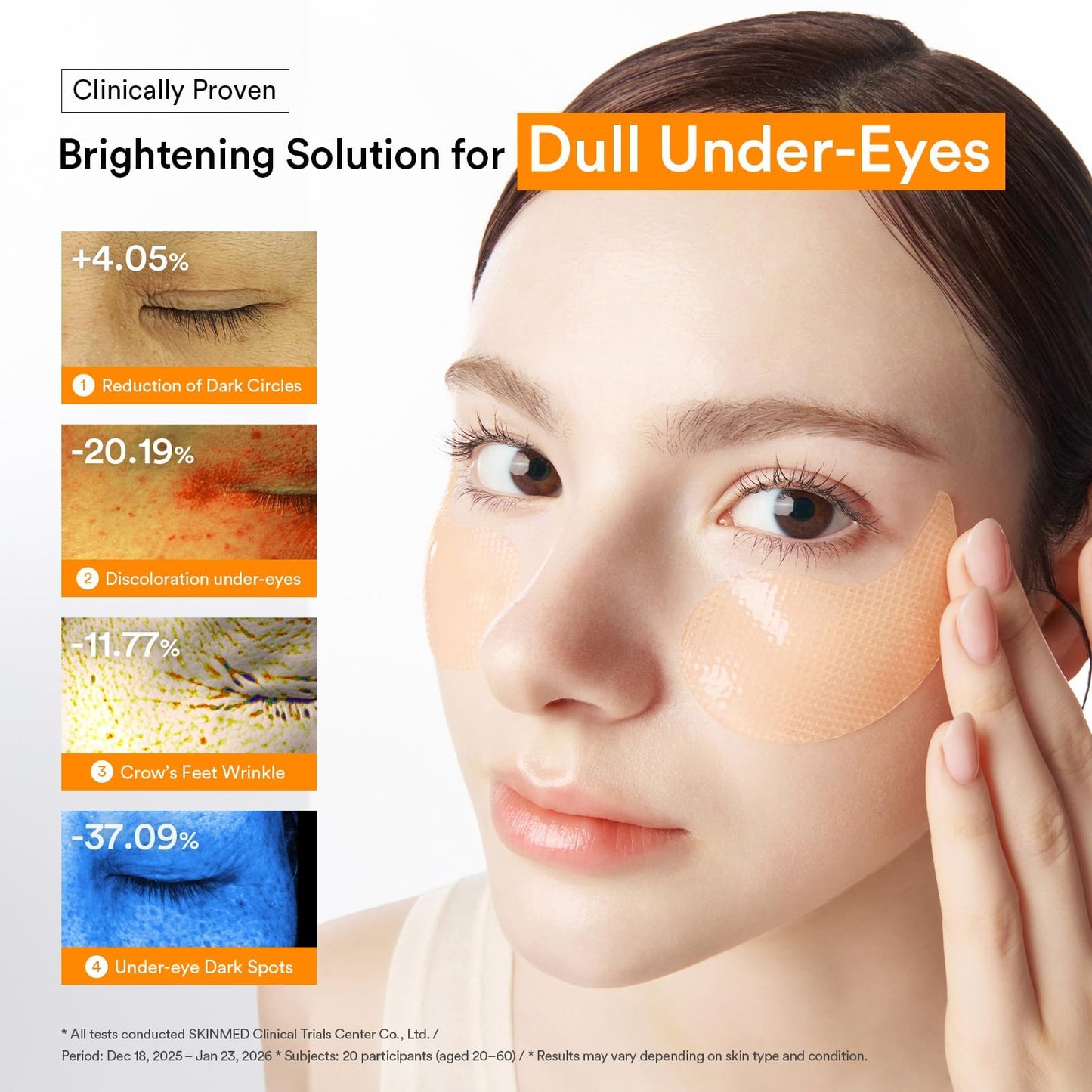 Abib Jelly Eye Patch Trio | PDRN, Glutathione & Collagen