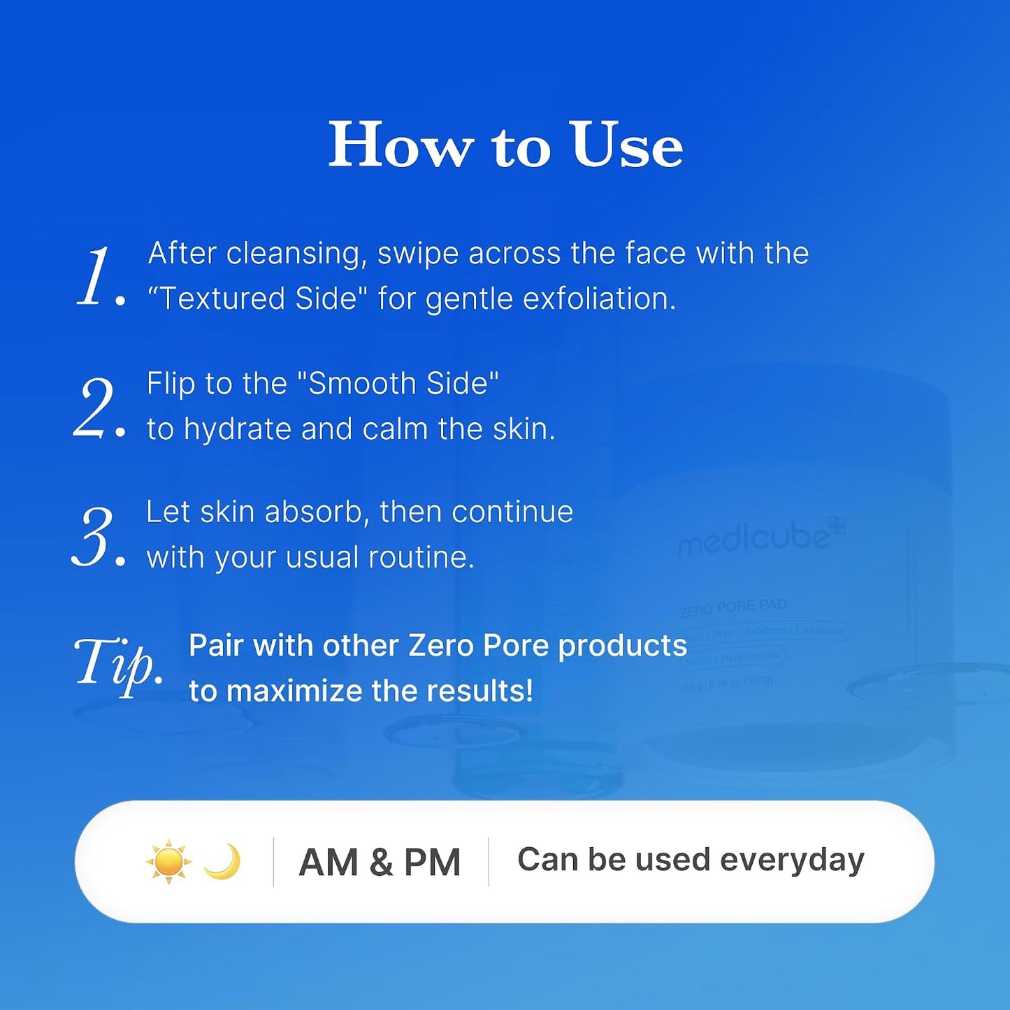 Medicube Toner Pad Collection | PDRN, Pore, Glow & Peel