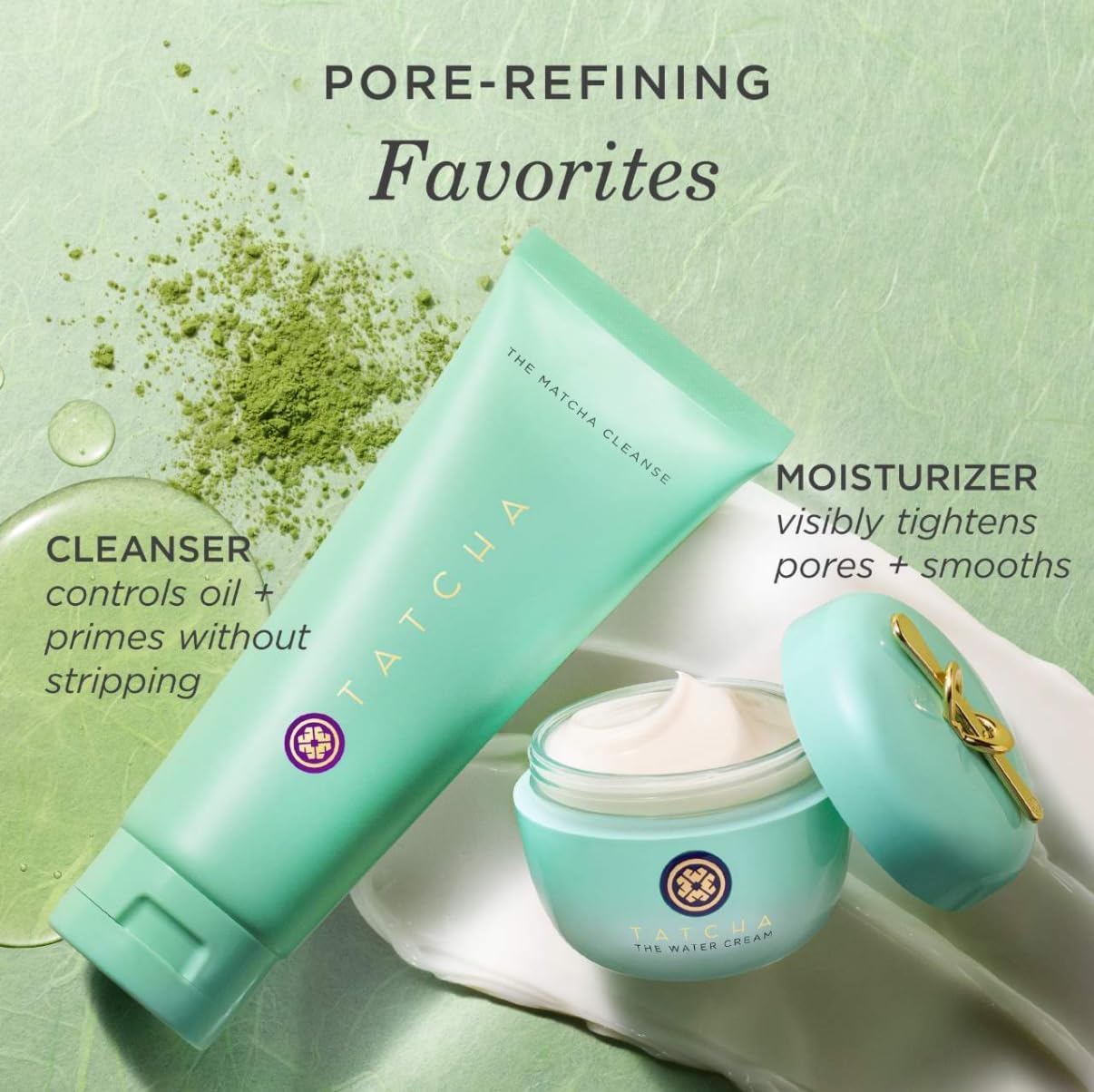 Tatcha The Water Cream | Oil-Free Water-Burst Moisturizer for Clarified, Poreless Skin