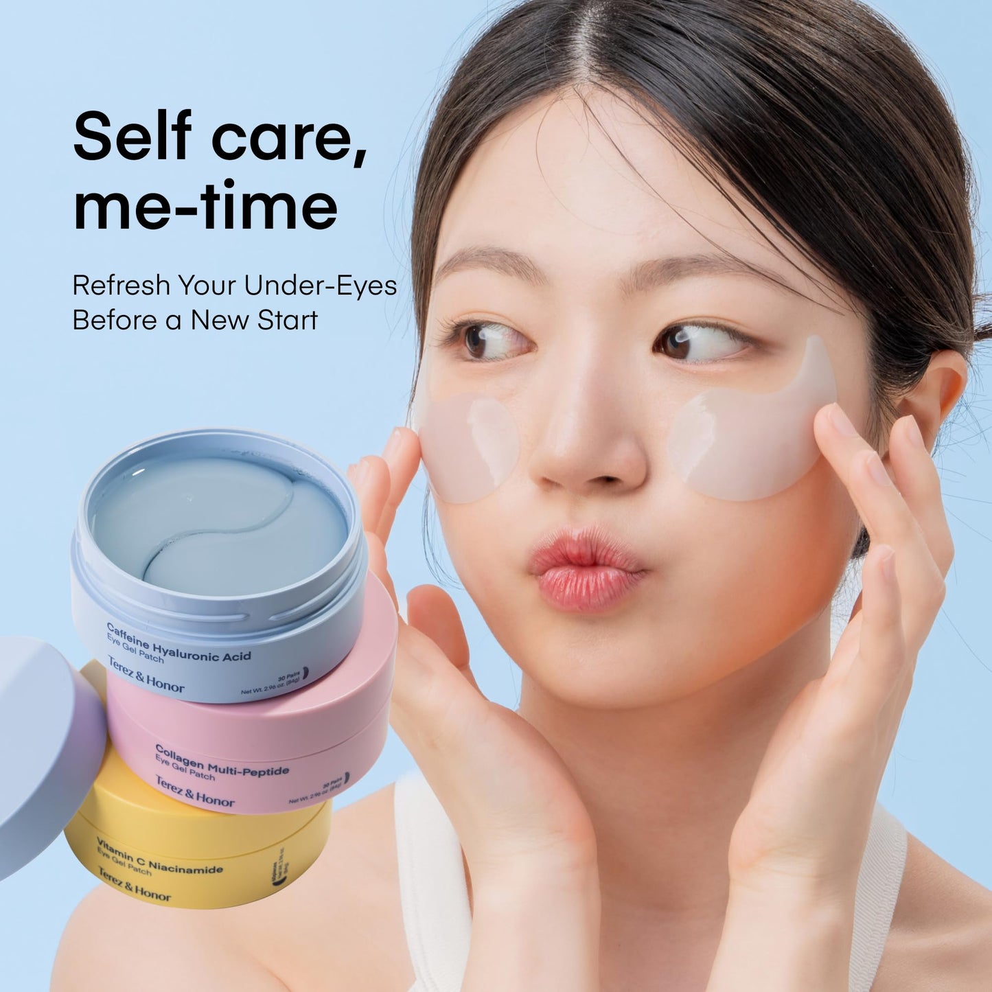 The Ultimate Eye Care Trio: Transform Your Under-Eyes with Terez & Honor Hydrogel Patches