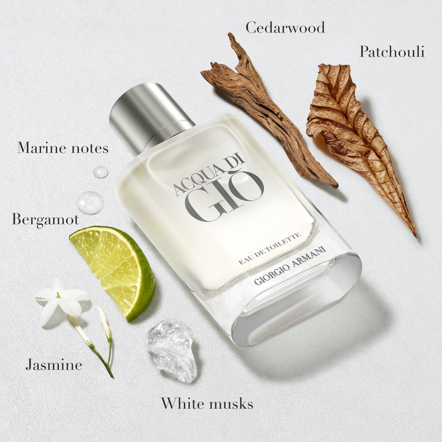 Giorgio Armani Acqua di Giò Eau de Toilette | Fresh Aquatic Men's Cologne | Long-Lasting