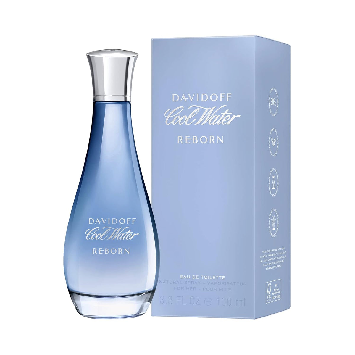 Davidoff Cool Water Reborn EDT for Women | Rose Vetiver