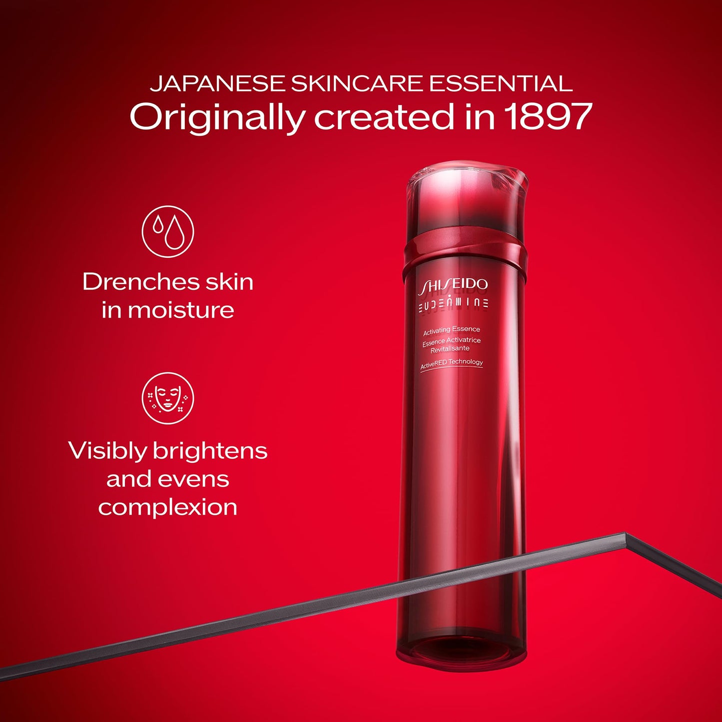 Shiseido Eudermine Activating Essence – Luxury Hydrating & Brightening Facial Treatmen