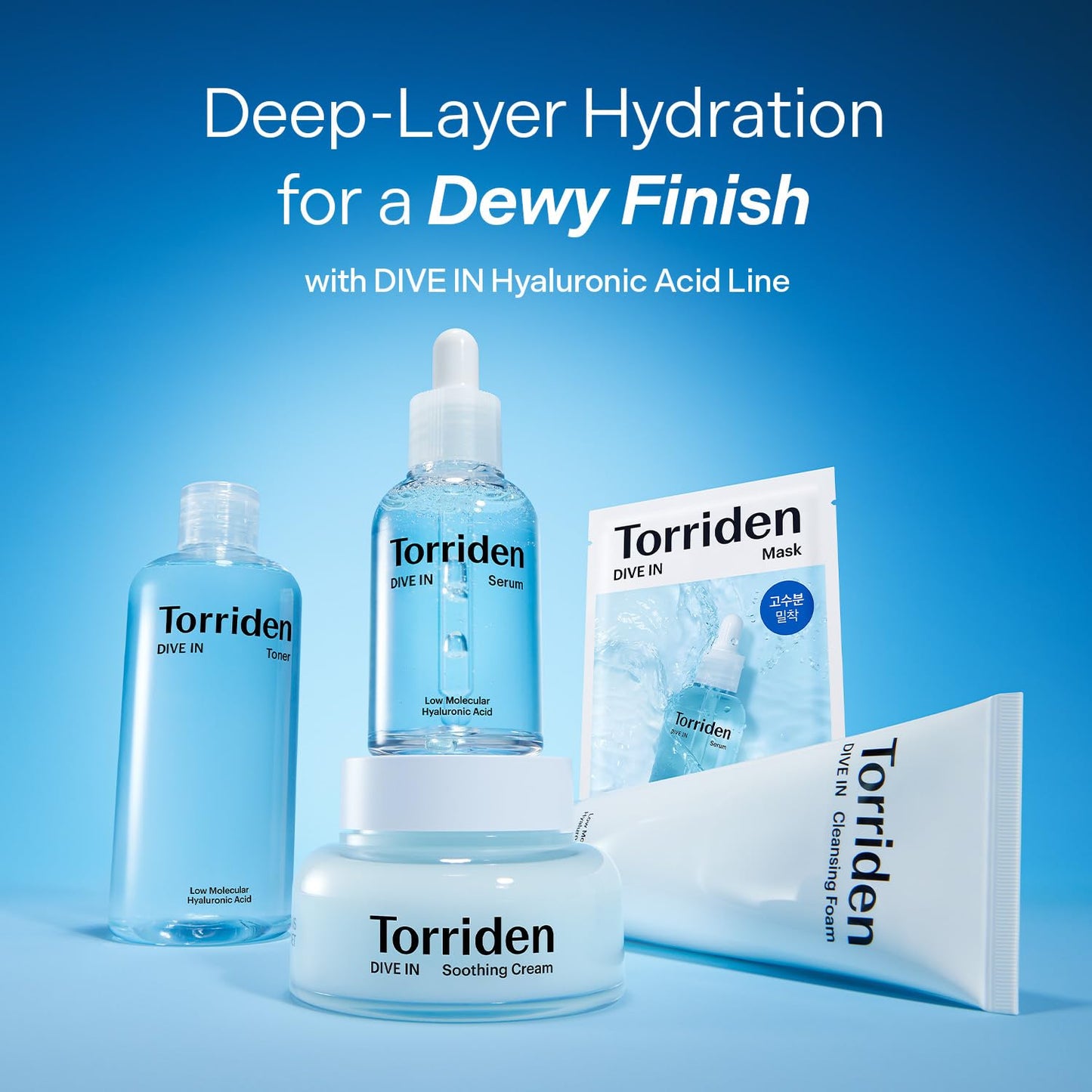 Torriden DIVE IN Serum | 5D Low Molecular Hyaluronic Acid for Glass Skin Hydration