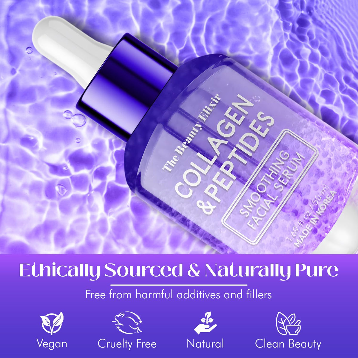The Beauty Elixir Korean Facial Serums 50ml | 7 Targeted Formulas