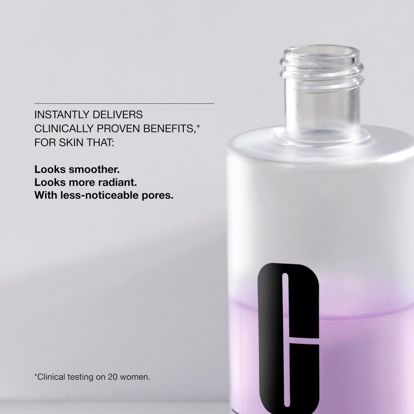 Clinique Clarifying Lotion – Gentle Daily Liquid Face Exfoliator & Skin Refiner