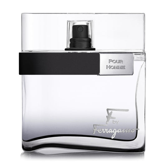 F by Ferragamo Pour Homme Black EDT | Amber Woody Men’s Cologne – Lavender, Pepper & Tonka