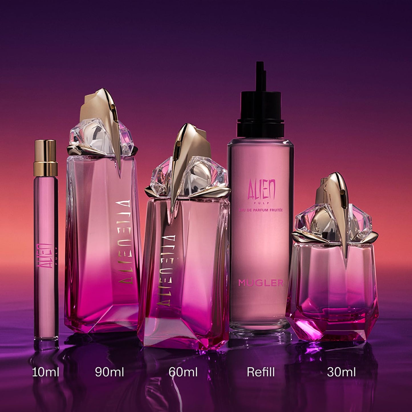 Mugler Alien Hypersense Eau de Parfum – Refillable Talisman Fruity-Floral Fragrance