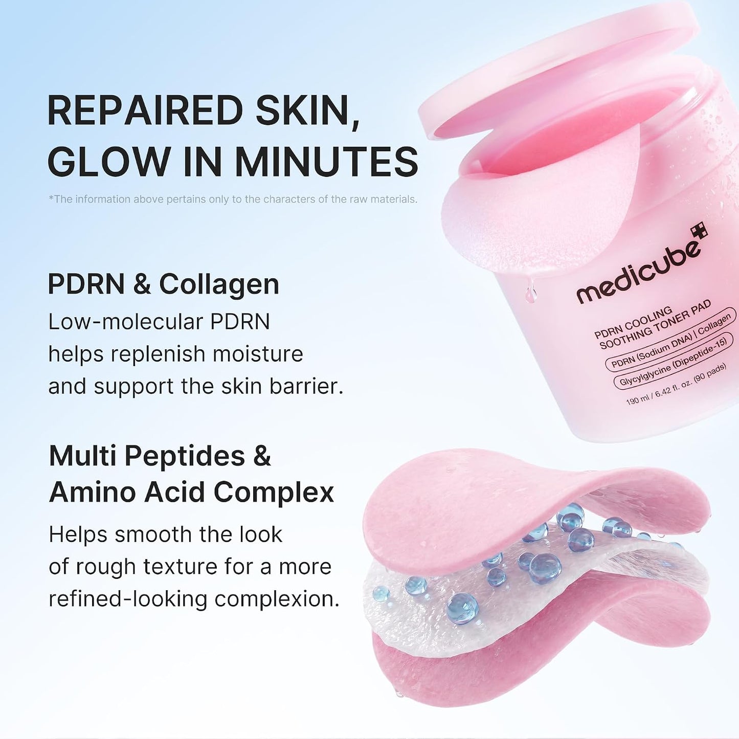 Medicube Toner Pad Collection | PDRN, Pore, Glow & Peel