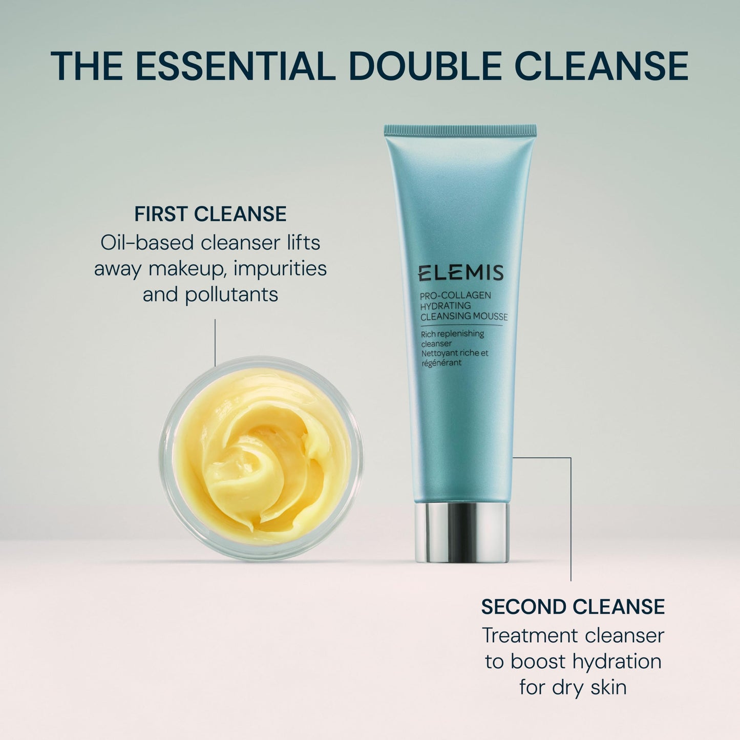 Elemis Pro-Collagen Fragrance-Free Cleansing Balm – 3-in-1 Hydrating Makeup Remover & Cleanser