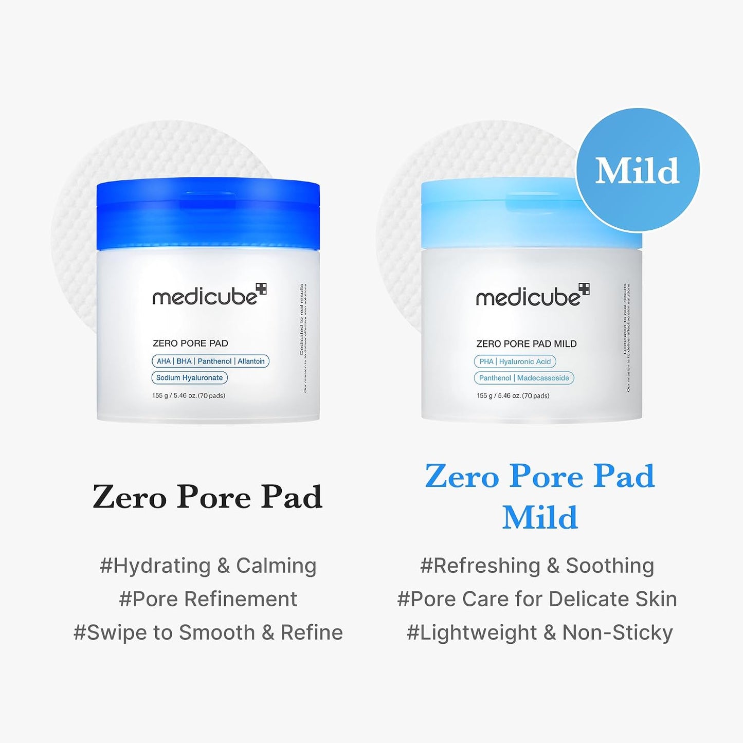 Medicube Toner Pad Collection | PDRN, Pore, Glow & Peel