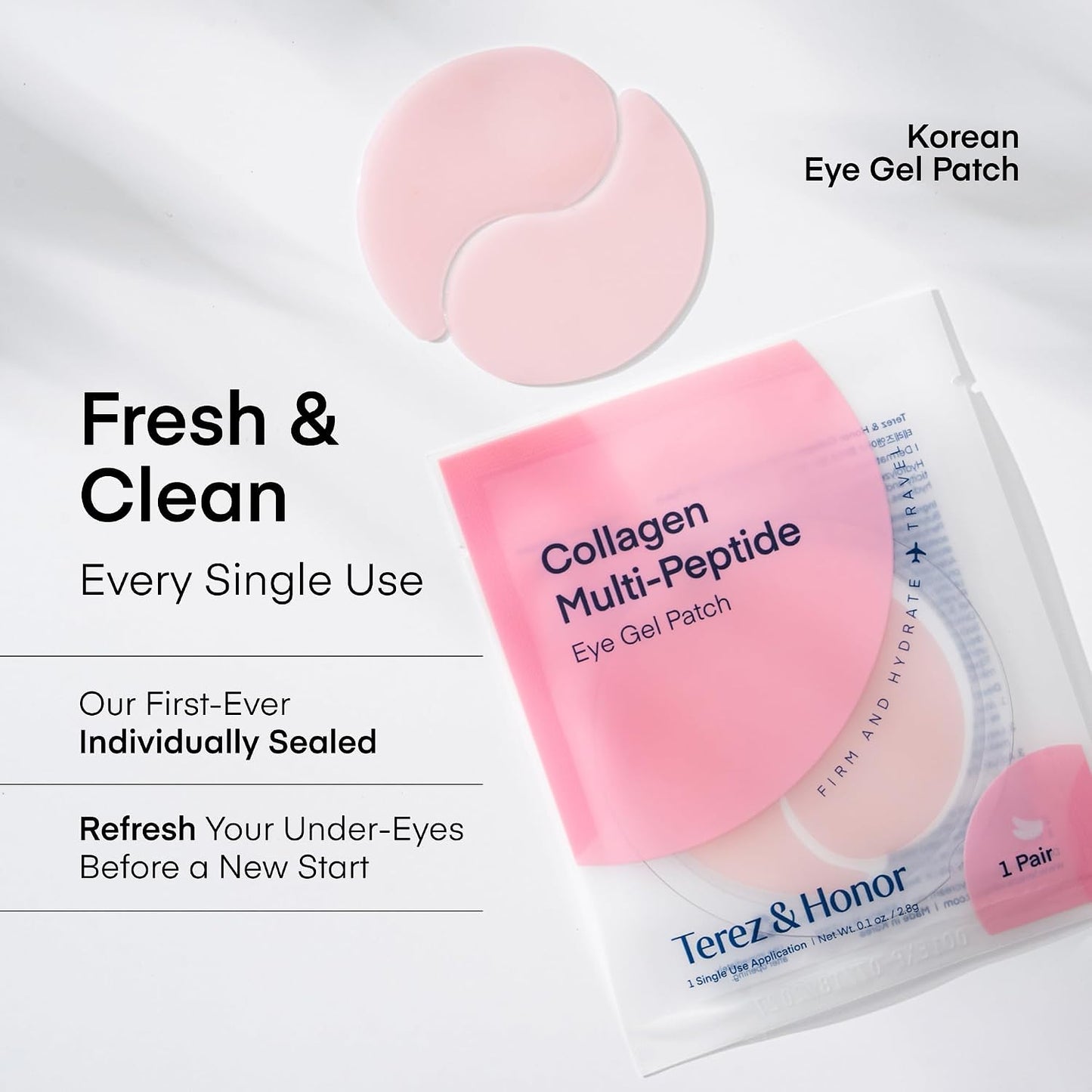 Terez & Honor Collagen Multi-Peptide Eye Gel Patches