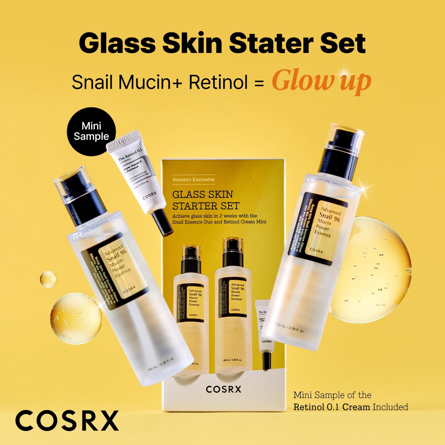 COSRX Advanced Snail 96 Mucin Power Essence – Ultra-Hydrating Snail Mucin Essence