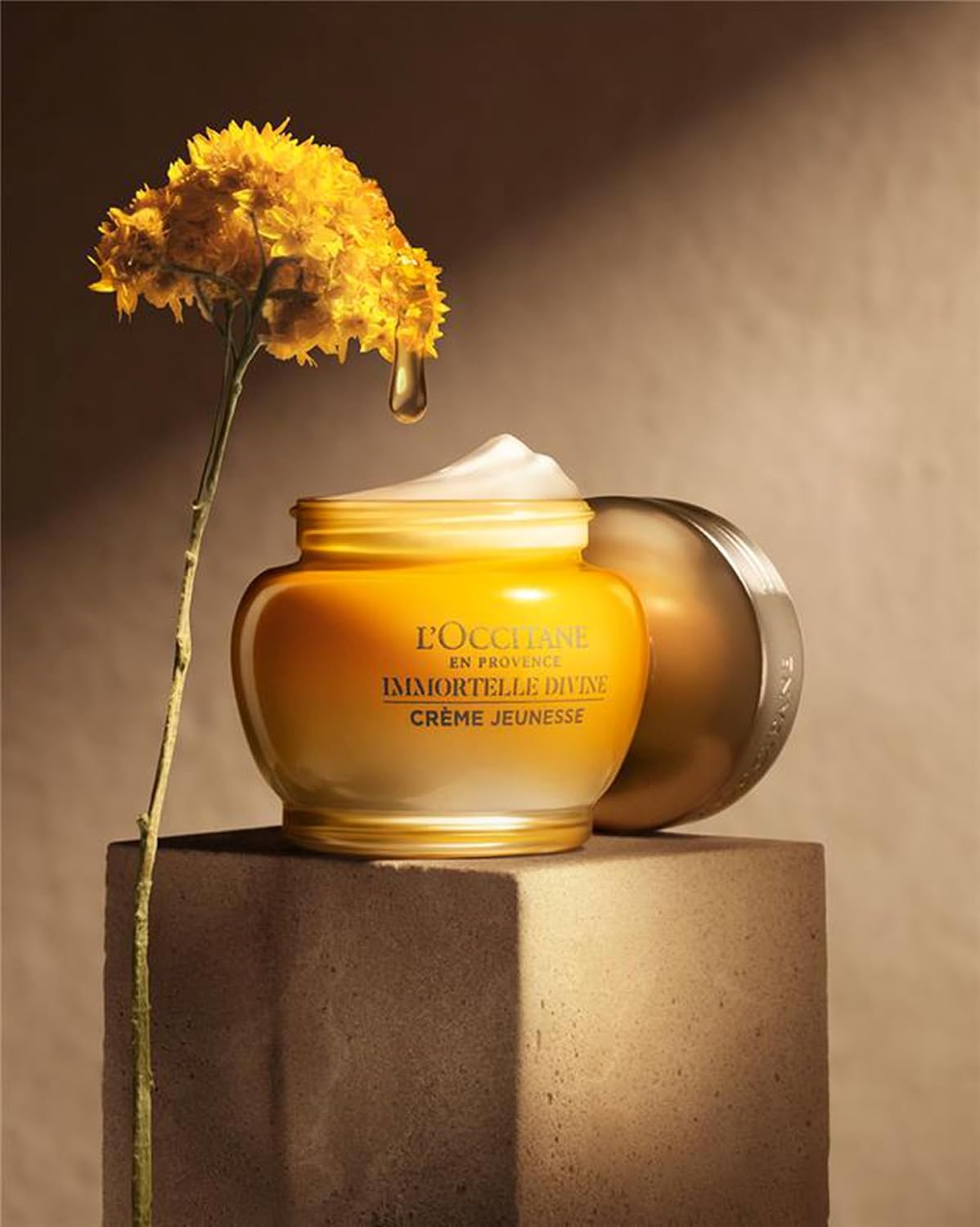 L'Occitane Immortelle Divine Cream | Anti-Aging Face Cream – Firms, Smooths & Brightens