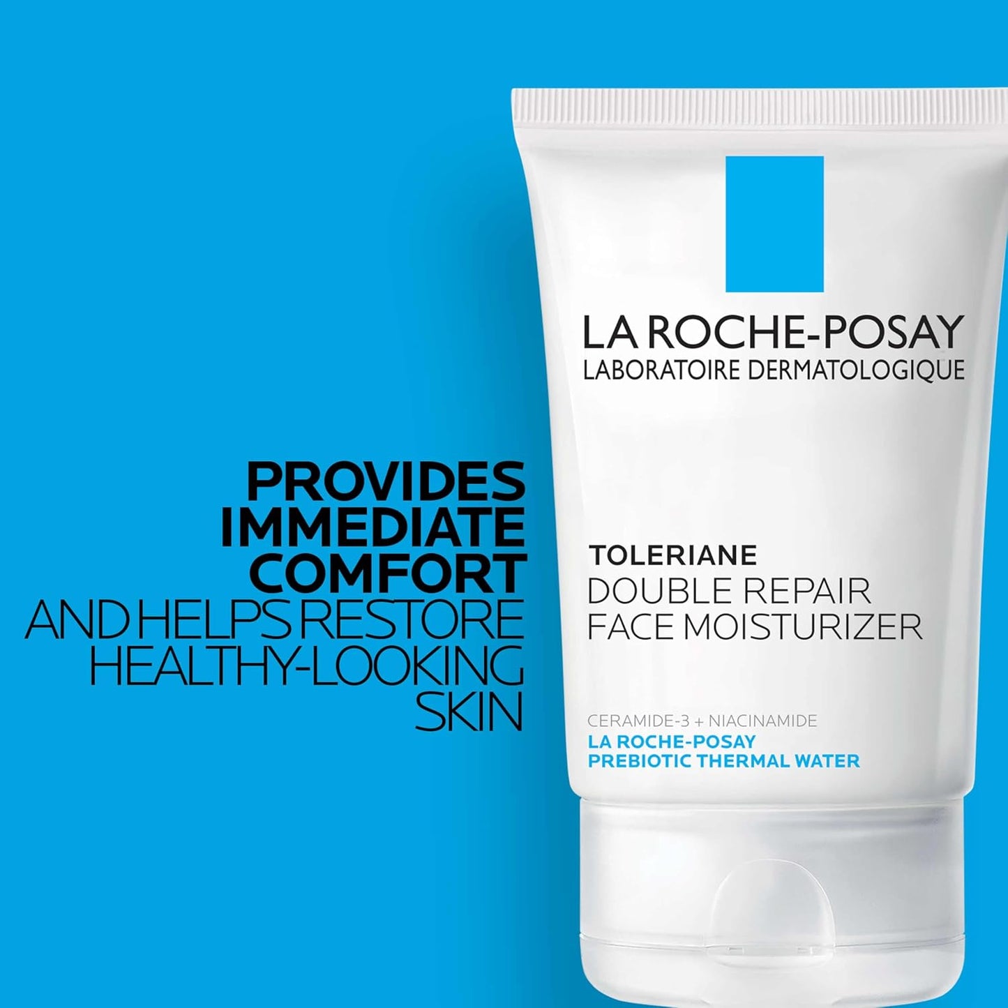 La Roche-Posay Toleriane Double Repair Moisturizer | Ceramide + Niacinamide Barrier Cream