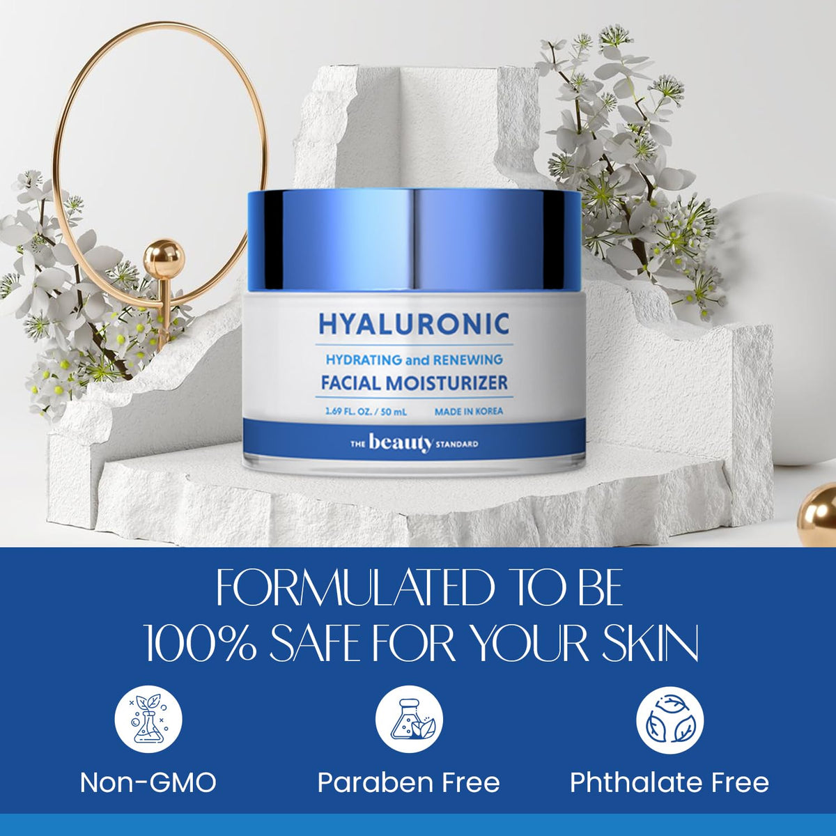 The Beauty Standard Korean Facial Moisturizers 50ml | Hydrate & Firm
