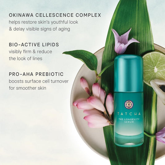 Tatcha The Longevity Serum – Ultimate Restorative Anti-Aging Treatment Serum