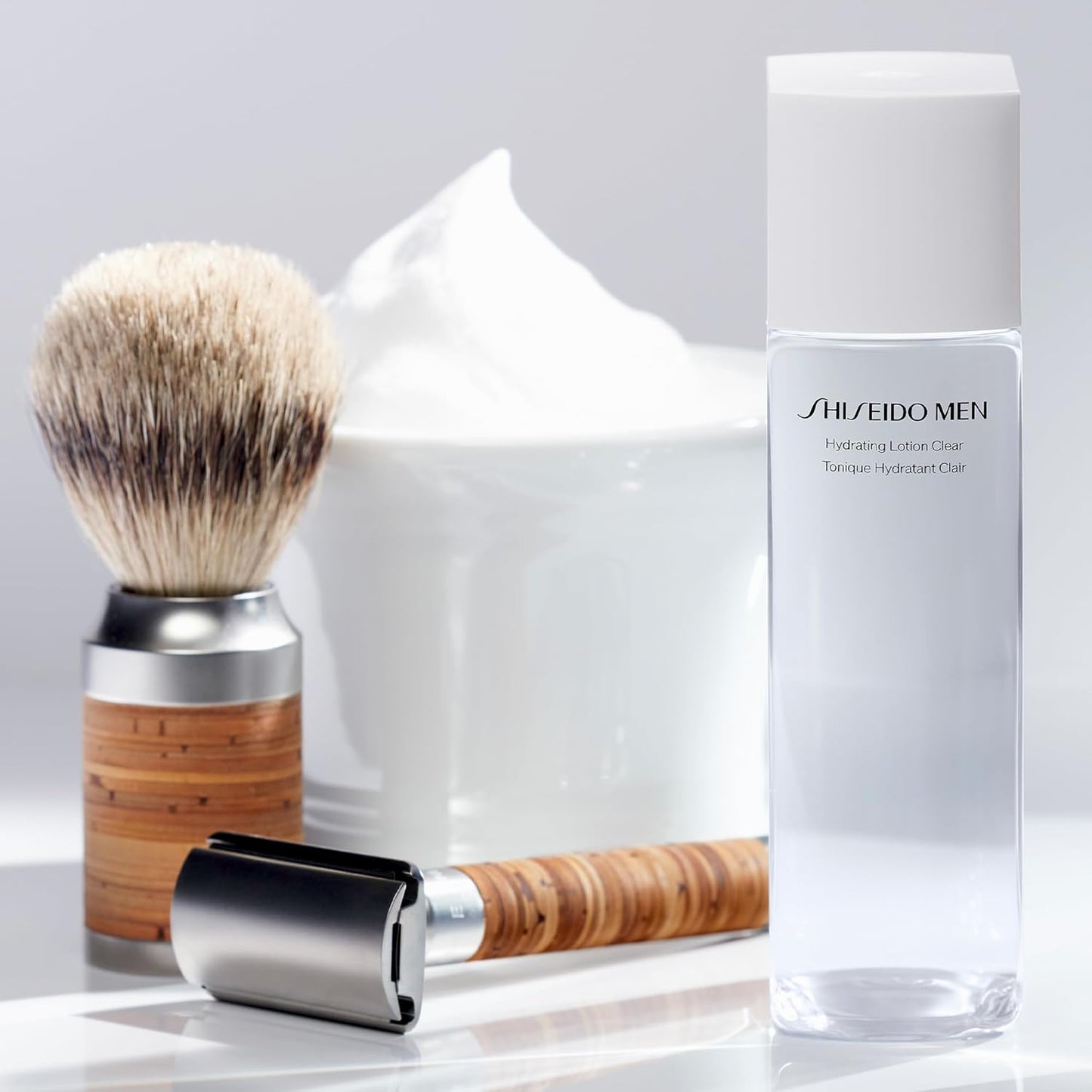 Shiseido Men Hydrating Lotion – Clear Aftershave & Pore-Refining Face Toner