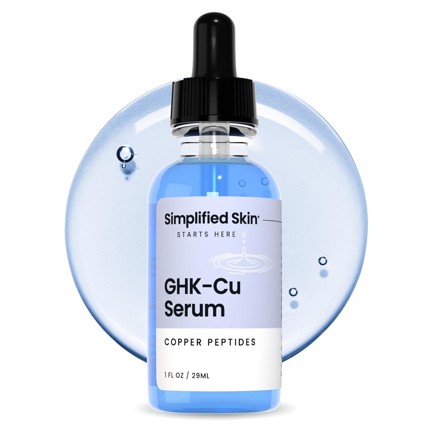 Simplified Skin GHK-Cu Serum | Copper Peptide Firming Serum