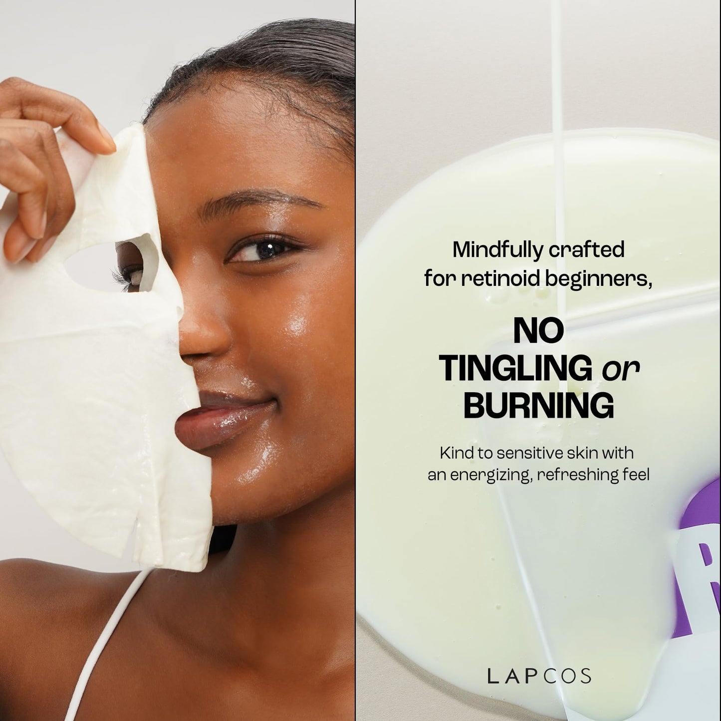 Lapcos K-Beauty Targeted Treatment Sheet Mask Collection – Retinal, Glutathione, Super Collagen & Glass Skin