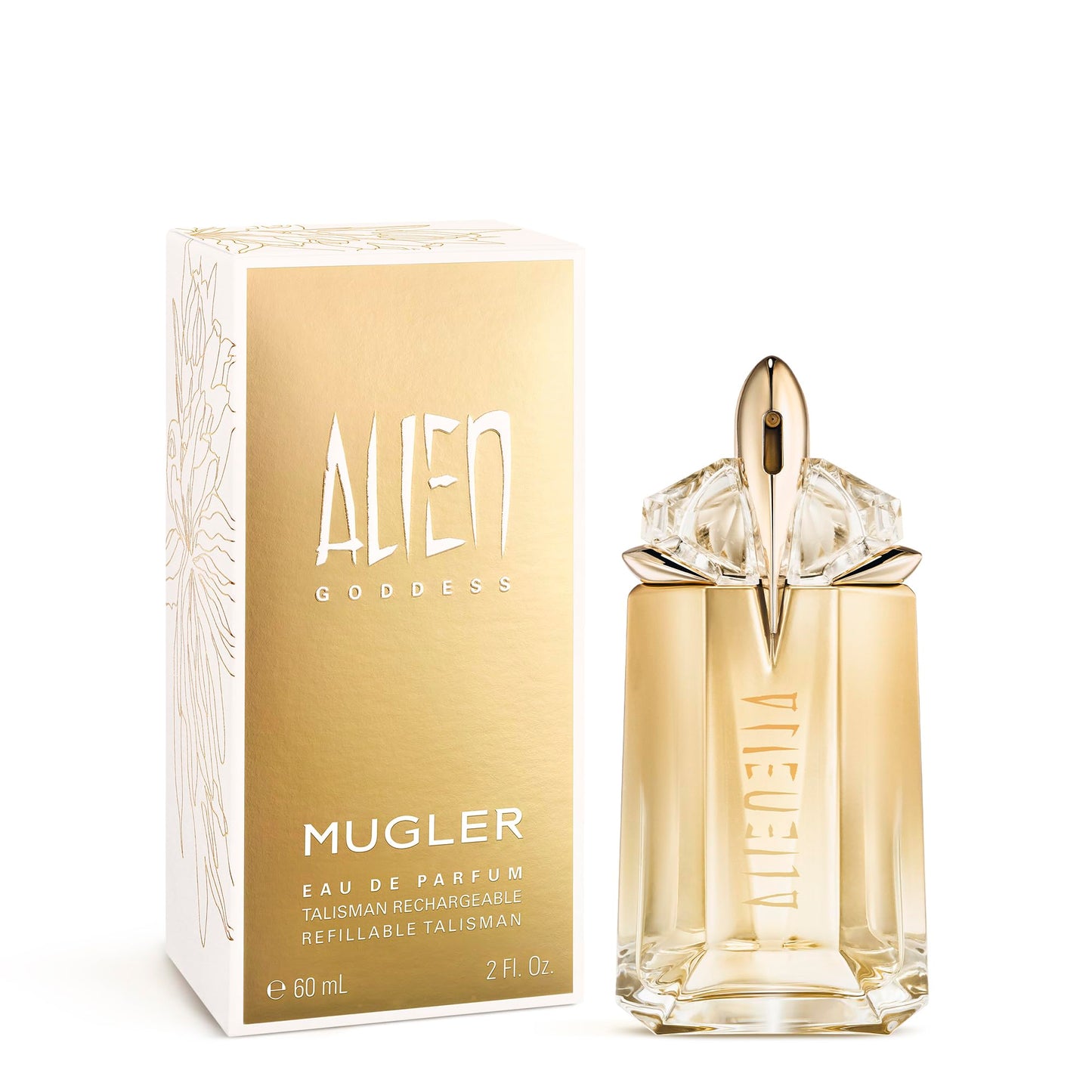 Mugler Alien Goddess Eau de Parfum – Refillable Amber Floral Women's Perfume