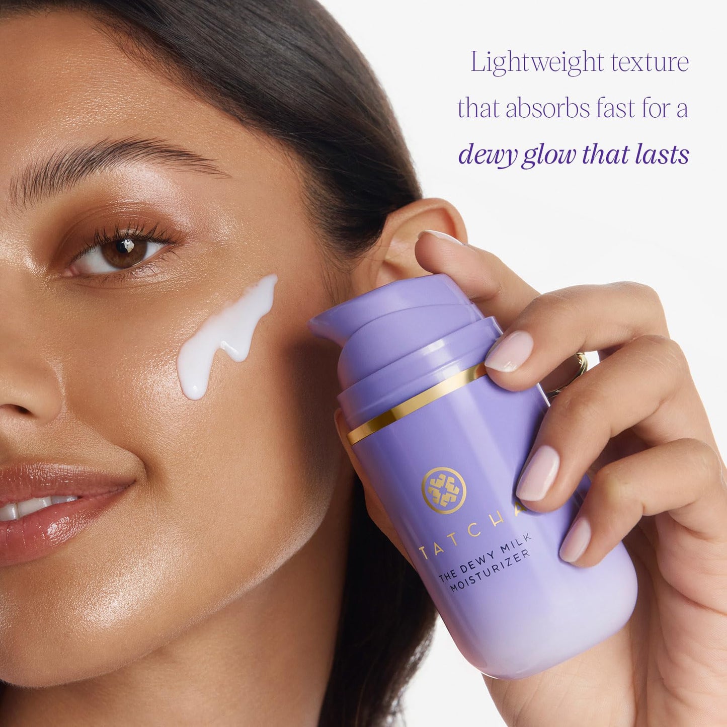 Tatcha The Dewy Milk Moisturizer | Lightweight Milky Moisturizer for Dewy Skin