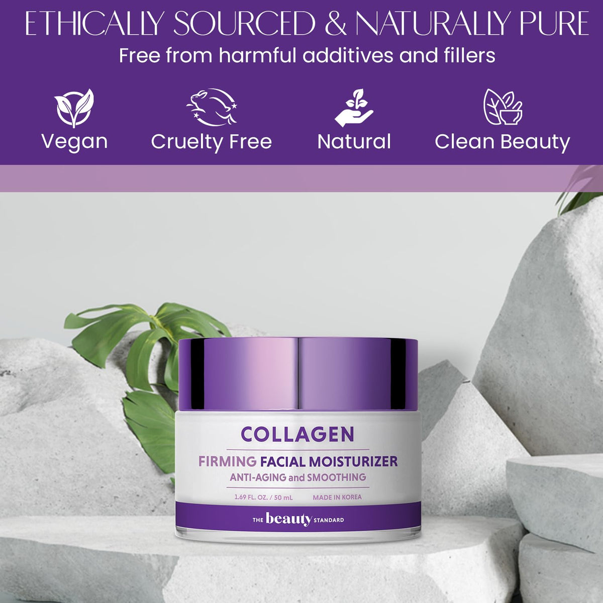 The Beauty Standard Korean Facial Moisturizers 50ml | Hydrate & Firm