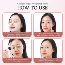 ORDIFEN Collagen Night Wrapping Mask – Firming & Hydrating Overnight Peel-Off Facial Mask