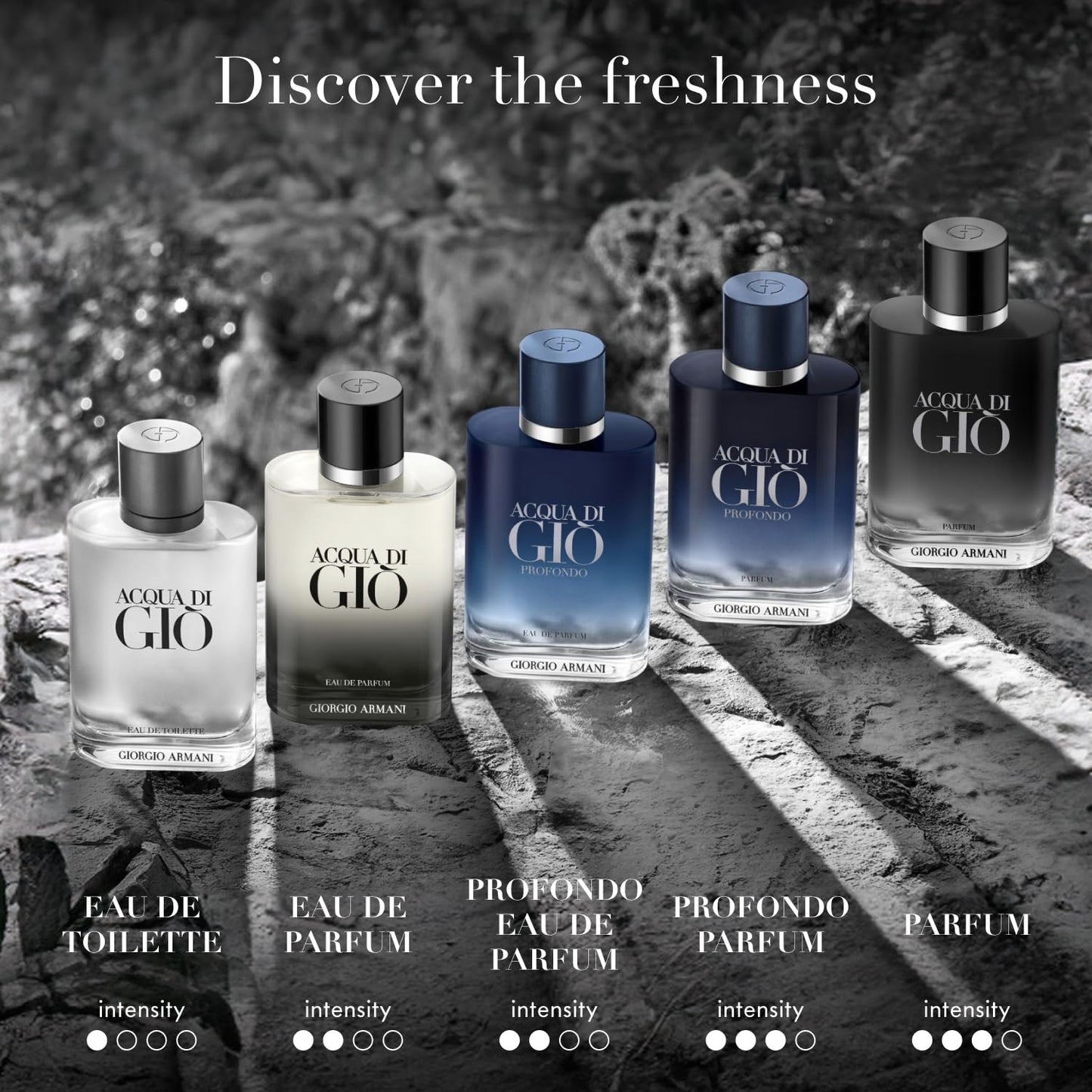 Giorgio Armani Acqua di Giò Parfum | Intense Fresh Woody Men's Fragrance | Long-Lasting