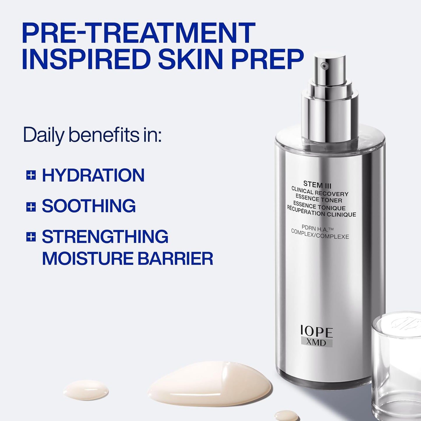 IOPE XMD STEM III Essence Toner | PDRN Hydrating Primer