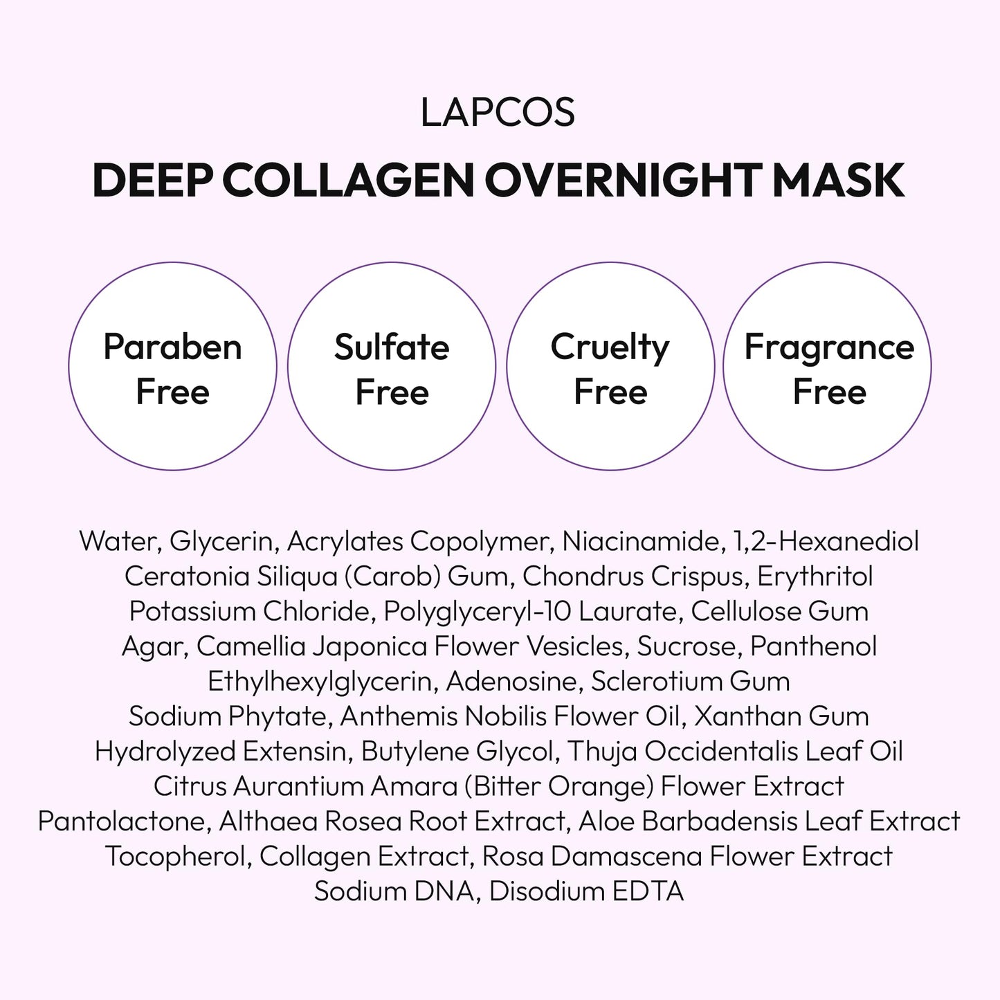 Lapcos K-Beauty Targeted Treatment Sheet Mask Collection – Retinal, Glutathione, Super Collagen & Glass Skin