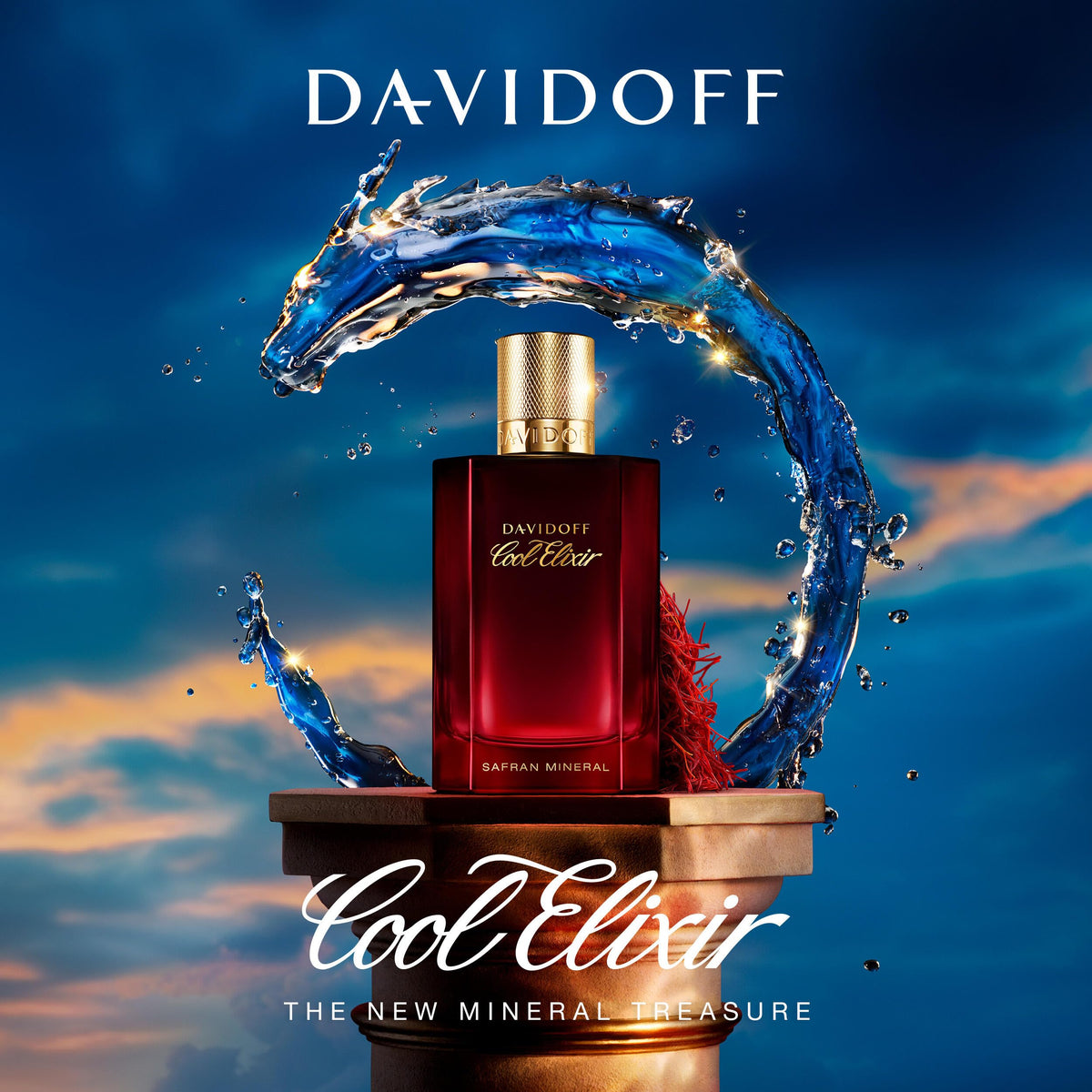 Davidoff Cool Elixir Safran Mineral EDP | Apple Saffron