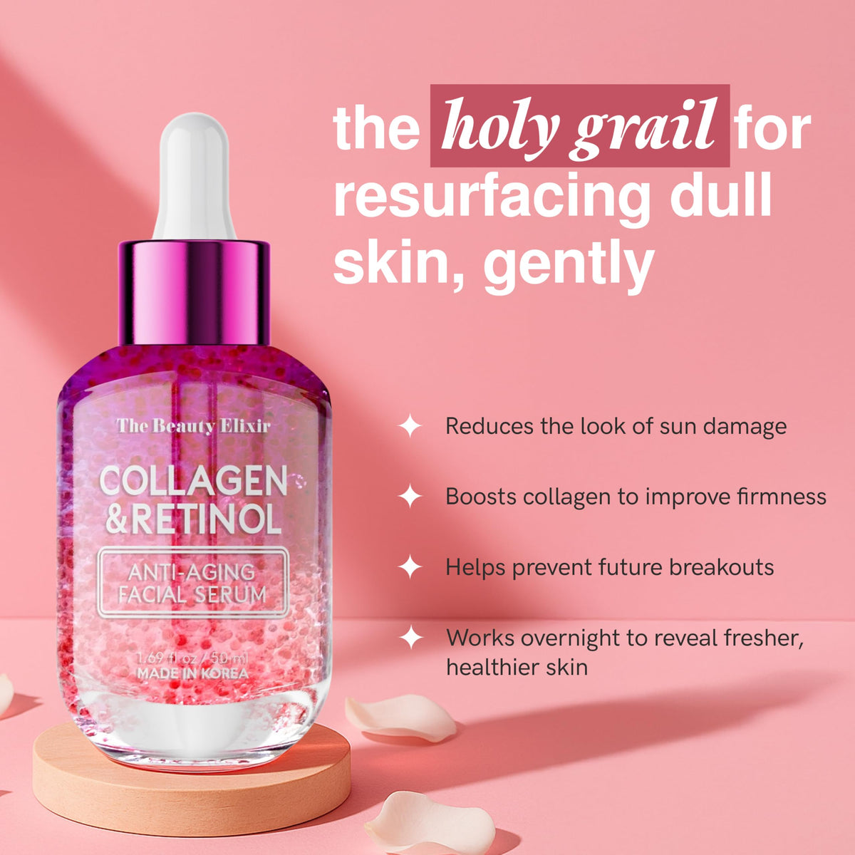 The Beauty Elixir Korean Facial Serums 50ml | 7 Targeted Formulas